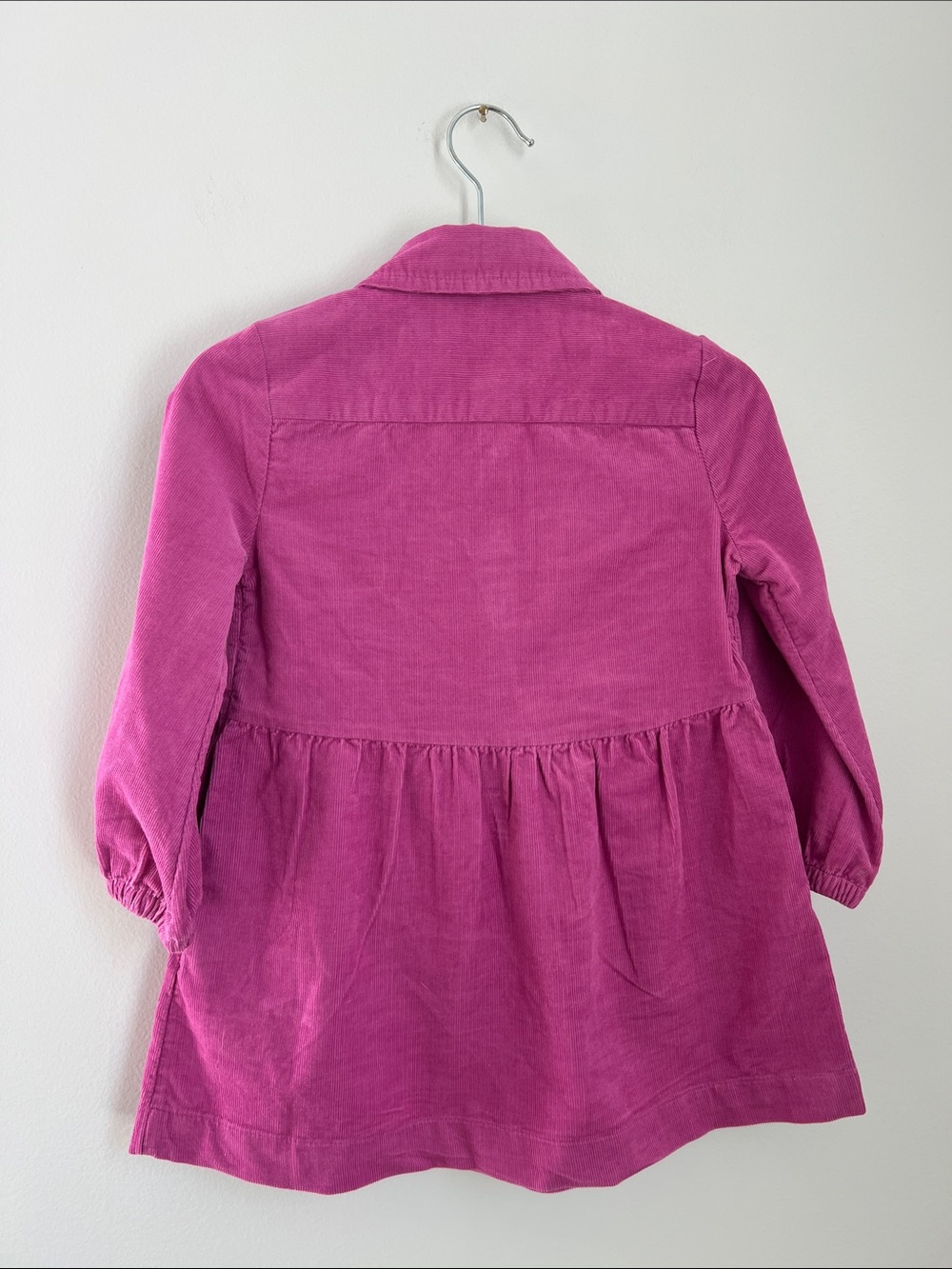 Vineyard Vines | Kids 100% Cotton Berry Pink Corduroy Polo Dress Like New Sz 2T - Picture 8 of 16